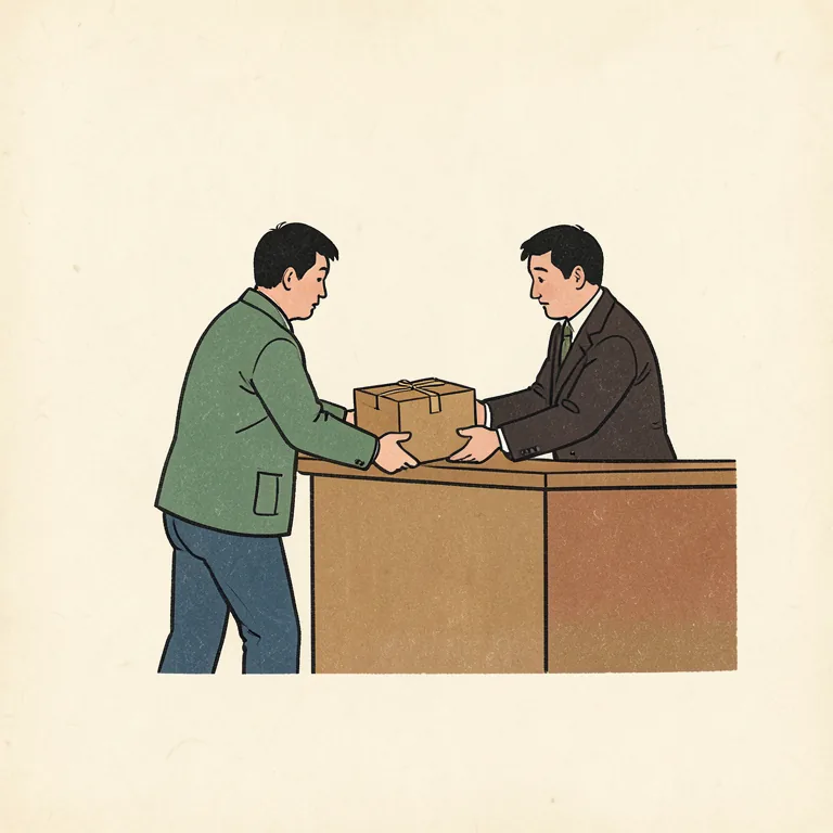 送る 그림