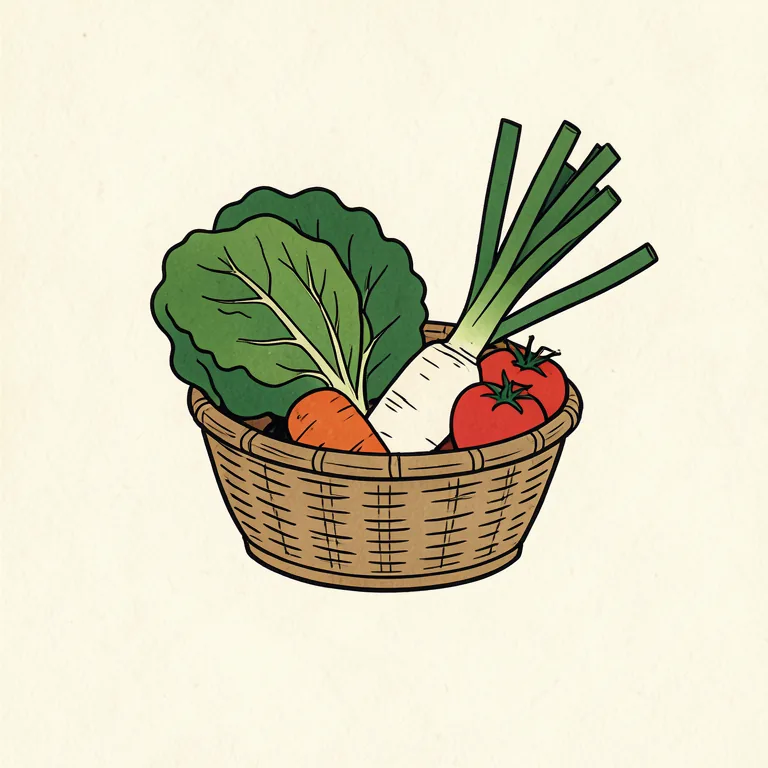野菜的插圖
