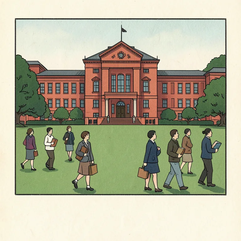 Illustration of 大学