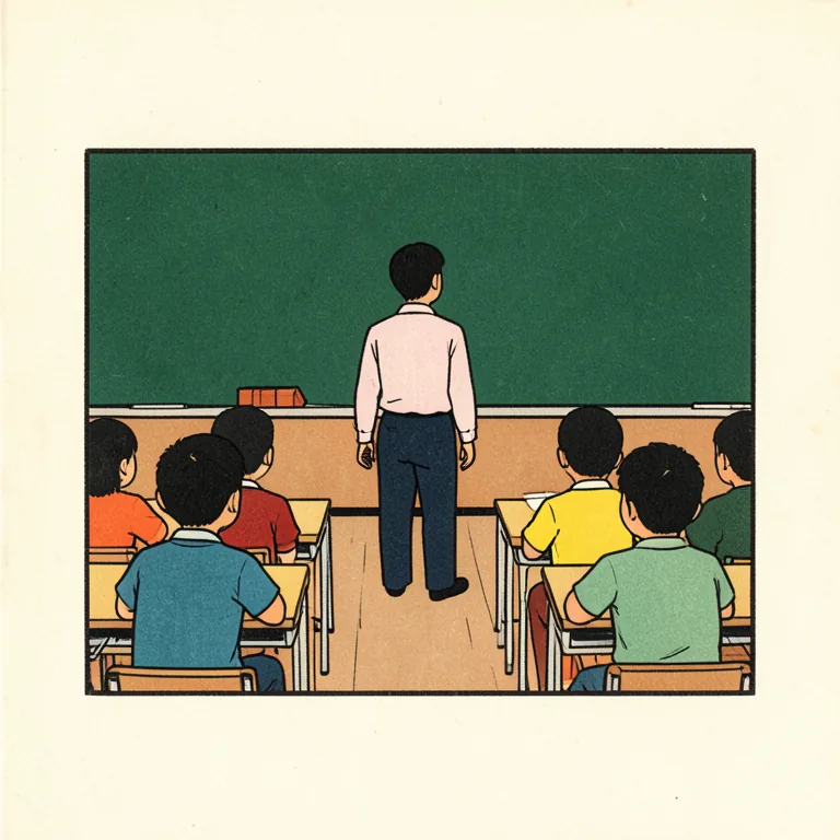 授業的插图