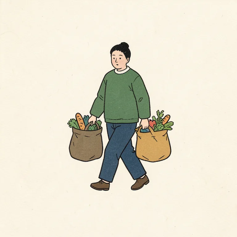 買い物的插圖