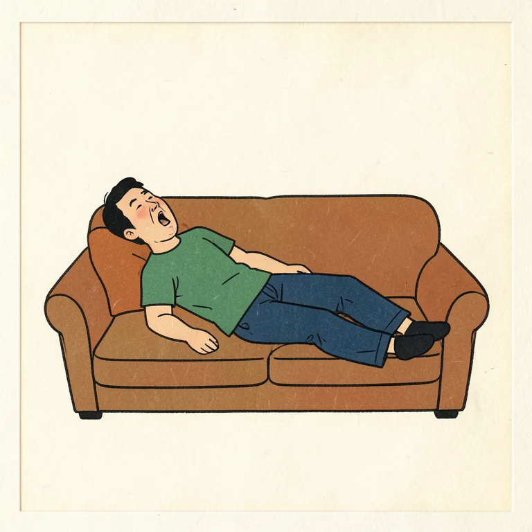 Illustration of 暇