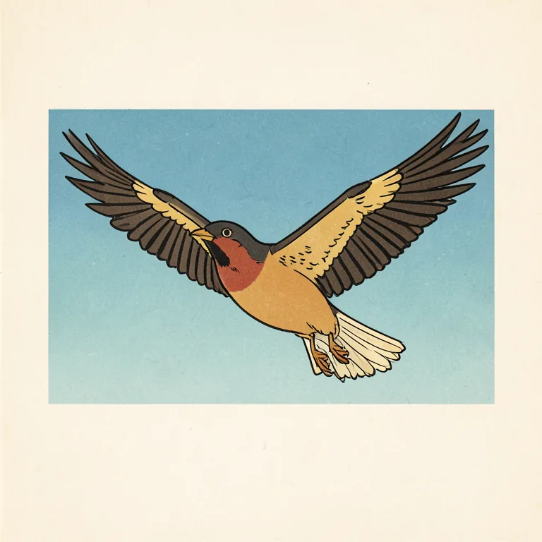 Illustration of 飛ぶ