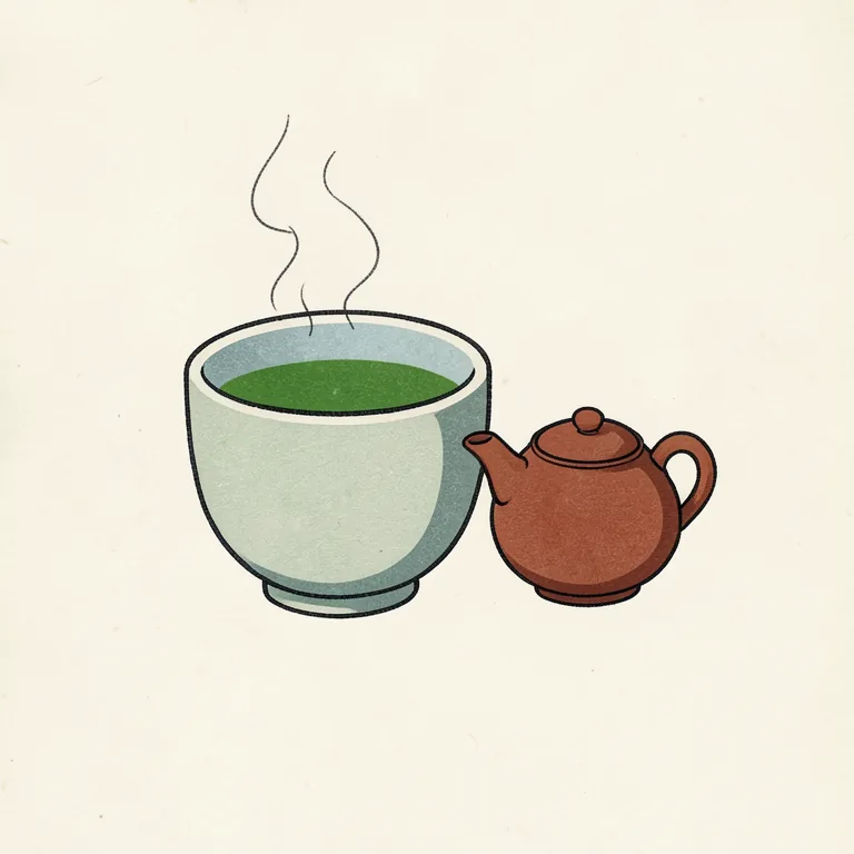 お茶 그림