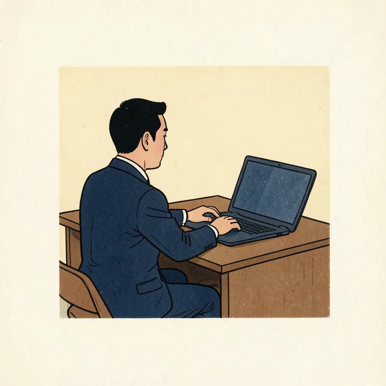 仕事 그림