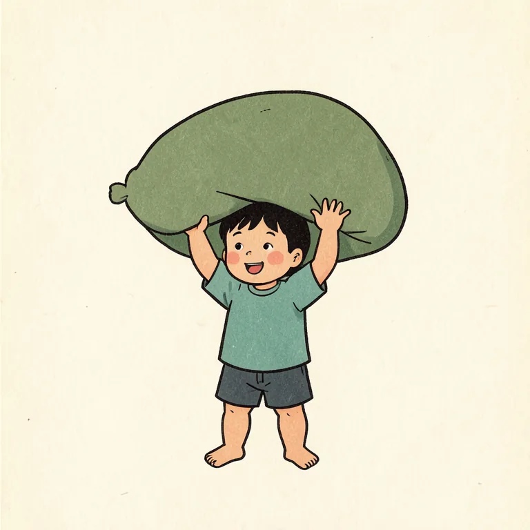Illustration of 軽い