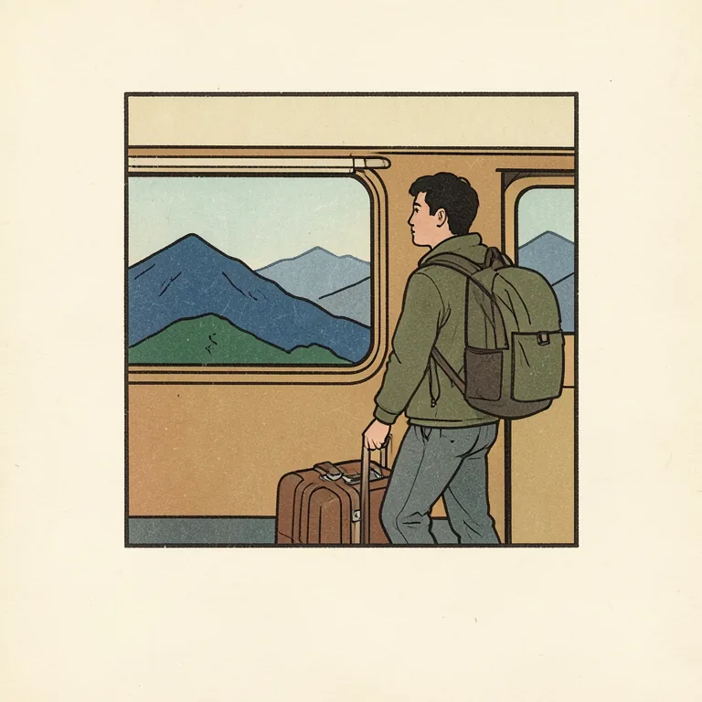 Illustration of 旅行