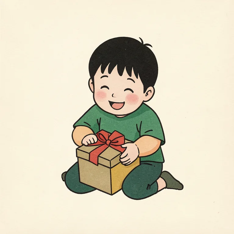 Illustration of 嬉しい