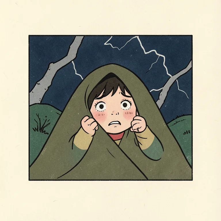 怖い 그림