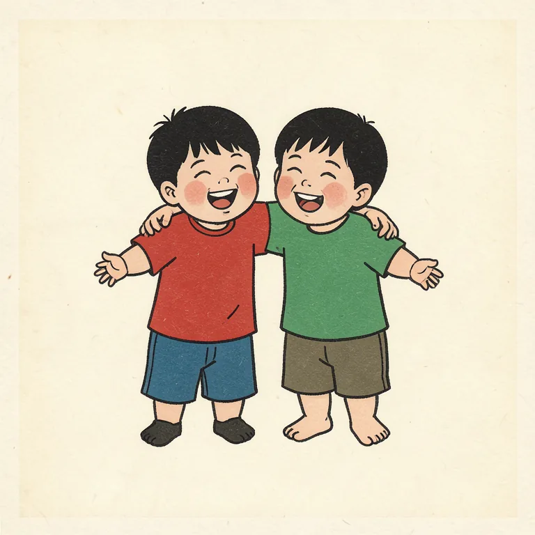 友達的插圖