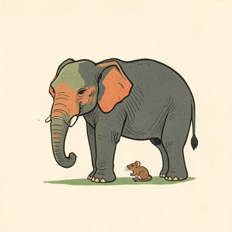 大きい 그림