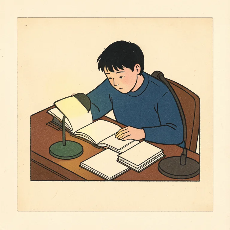勉強 그림