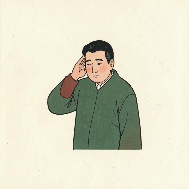 聞く 그림