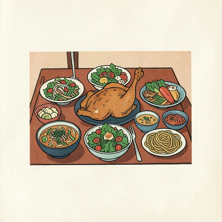 料理 그림