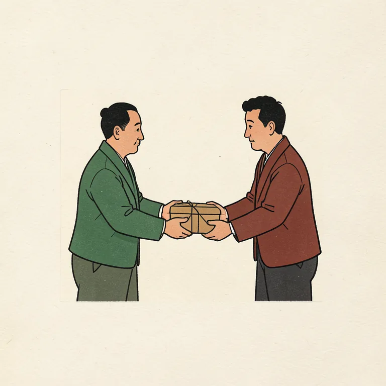 渡す的插圖