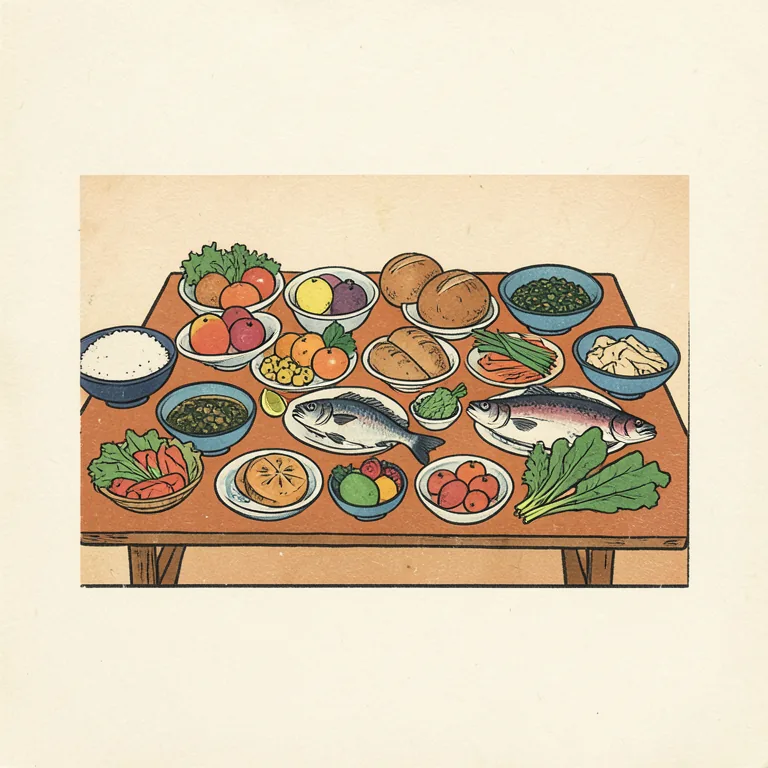 食べ物 그림