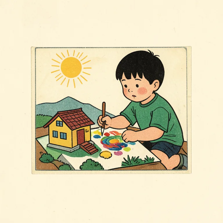 描く 그림