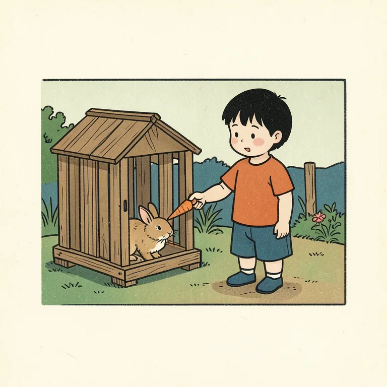 飼う 그림