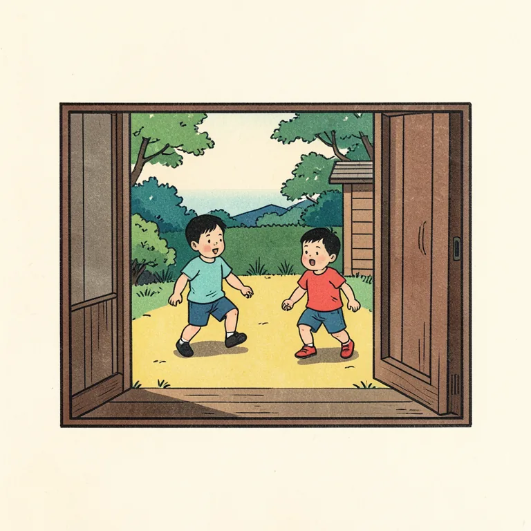 外 그림