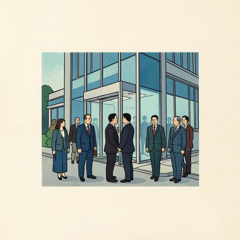 Illustration of 会社