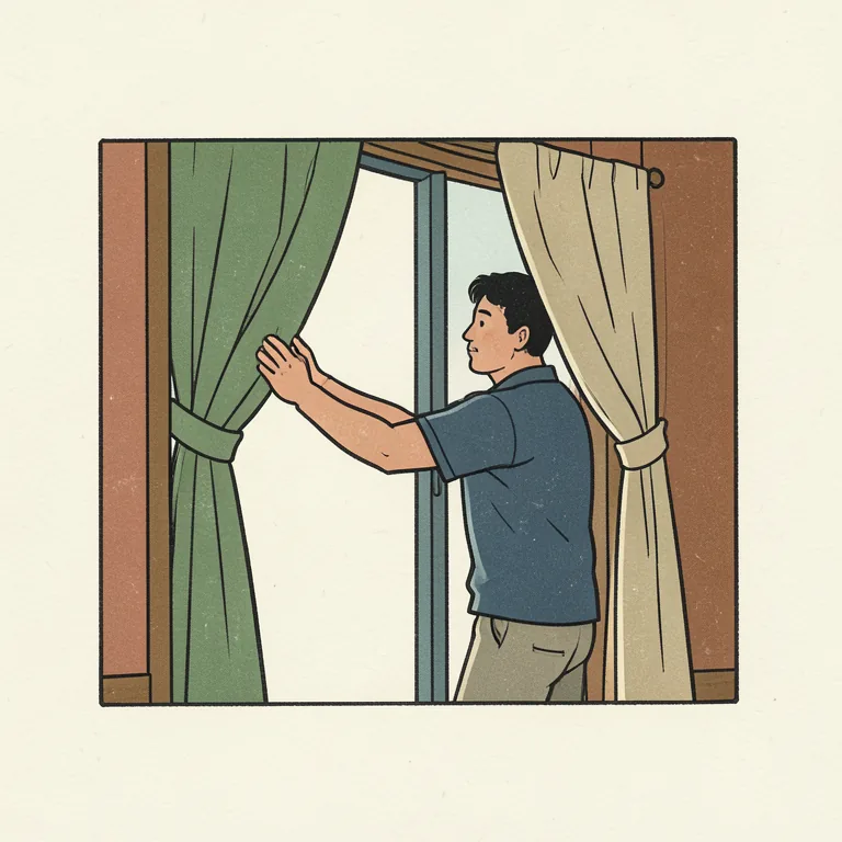 開ける的插圖