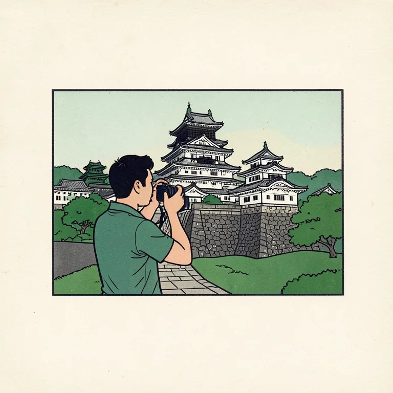 Illustration of 観光