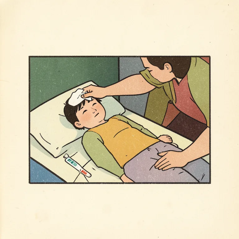 病気的插圖