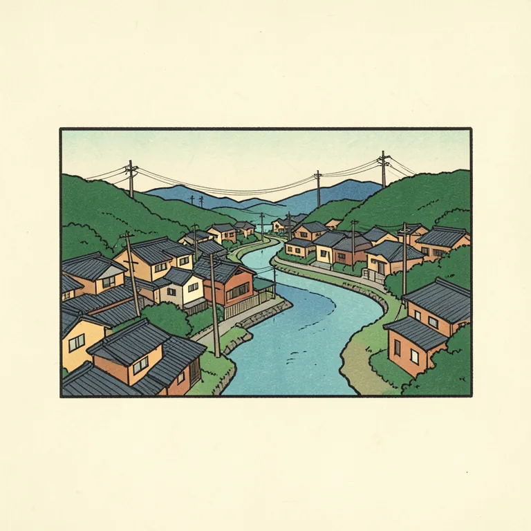 町 그림