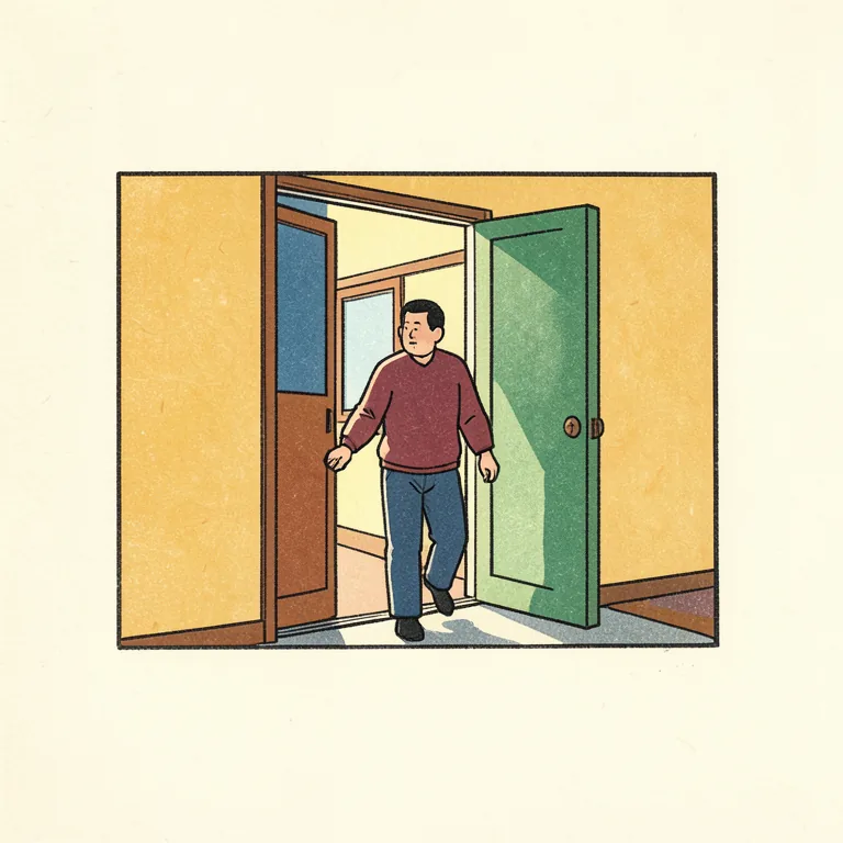 入る 그림