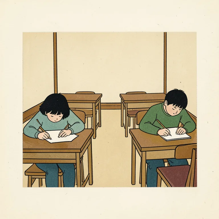試験 그림