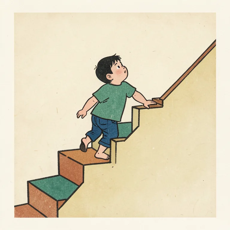 上がる 그림