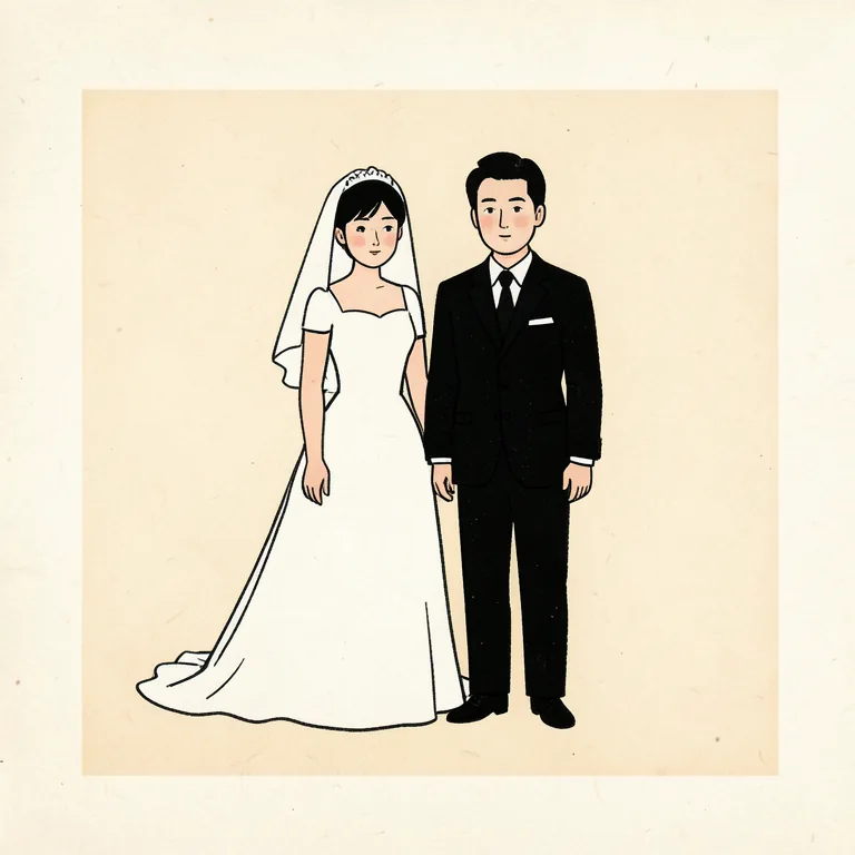 結婚 그림