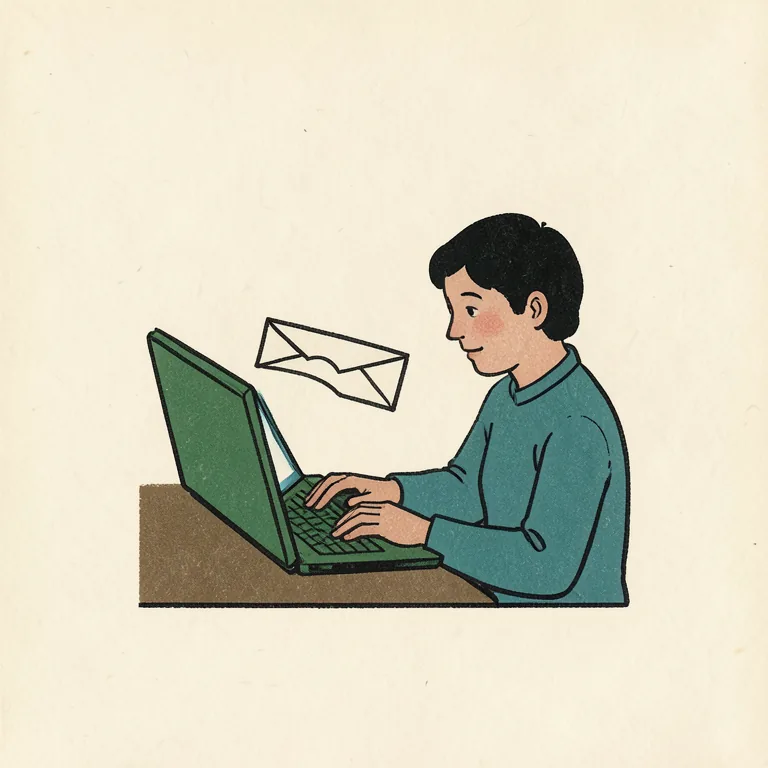 メール 그림