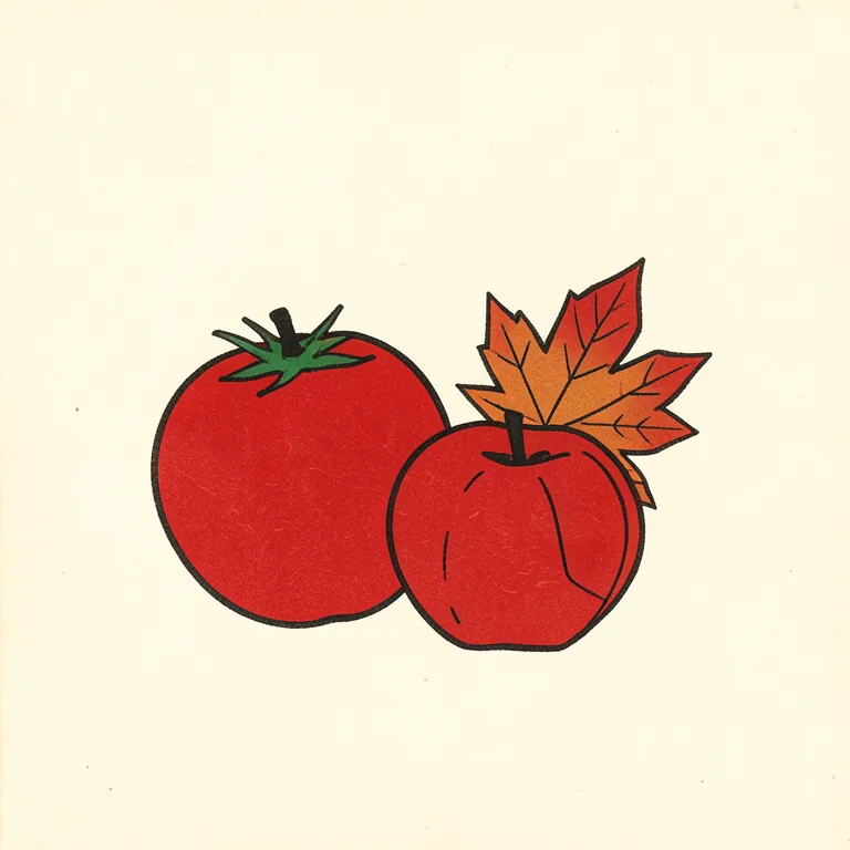 Illustration of 赤い