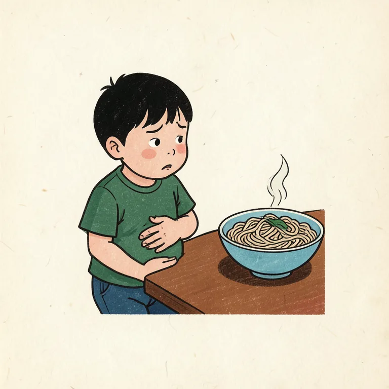 お腹が空く 그림